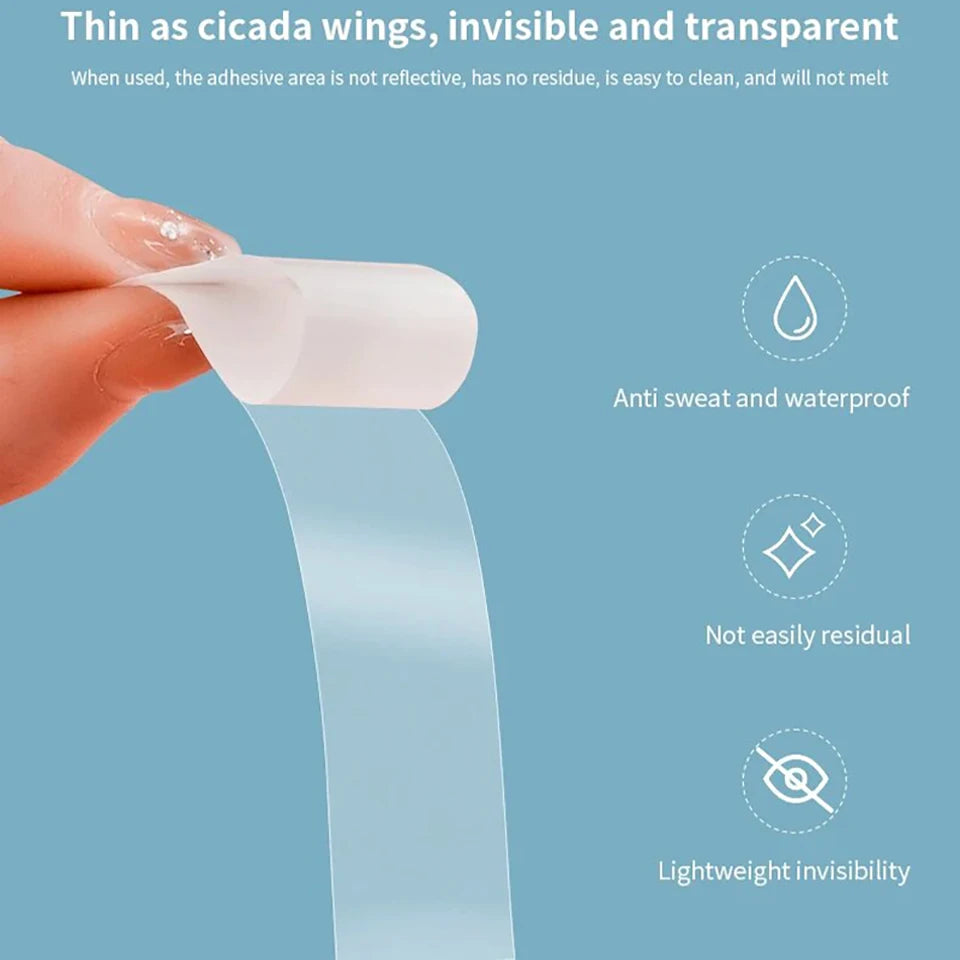 2-Pack Double-Sided Body Tape – Invisible Lingerie & Fabric Tape Lingerie Body Tape Babs