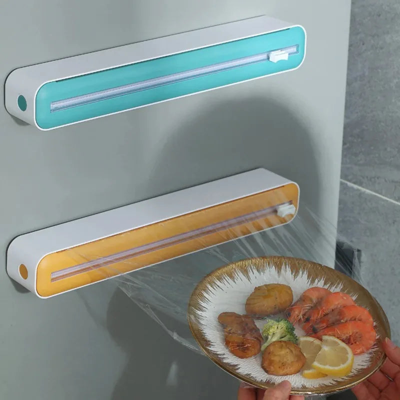 Food Wrap Dispenser with Slide Cutter | Clean Cuts Every Time Food Wrap Dispenser Babs