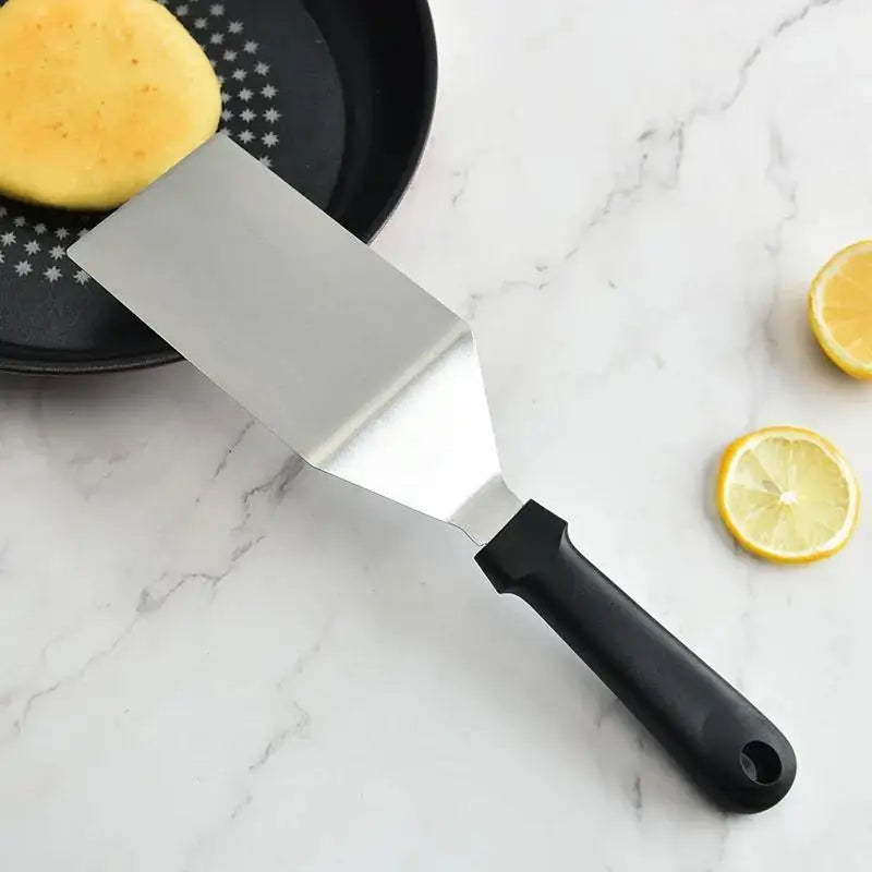 Stainless Steel Griddle Spatula Kit – Flat Top Grill Flipper Griddle Spatula Babs