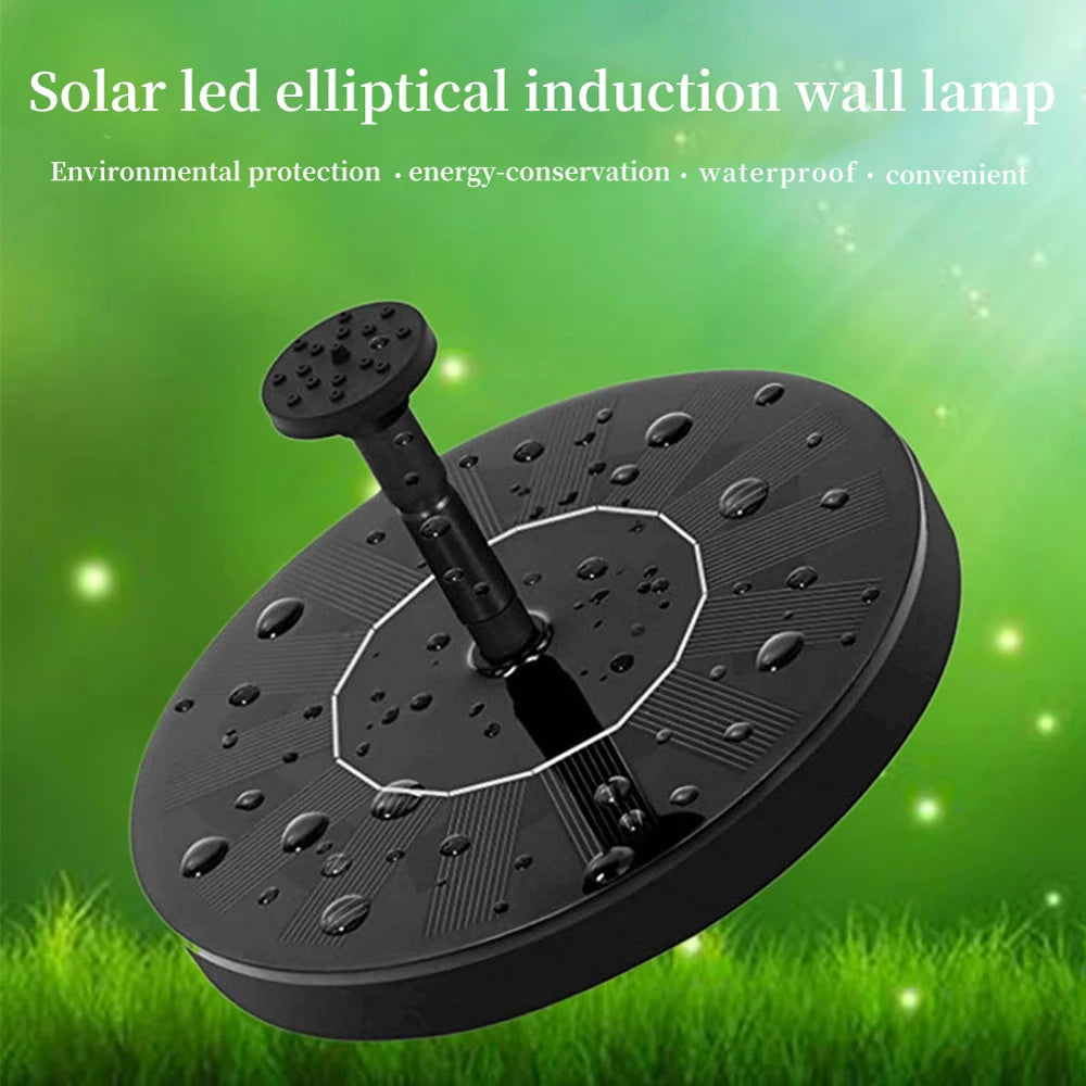 Mini Solar Floating Fountain for Bird Bath, Pond & Garden Solar Garden Fountain Babs