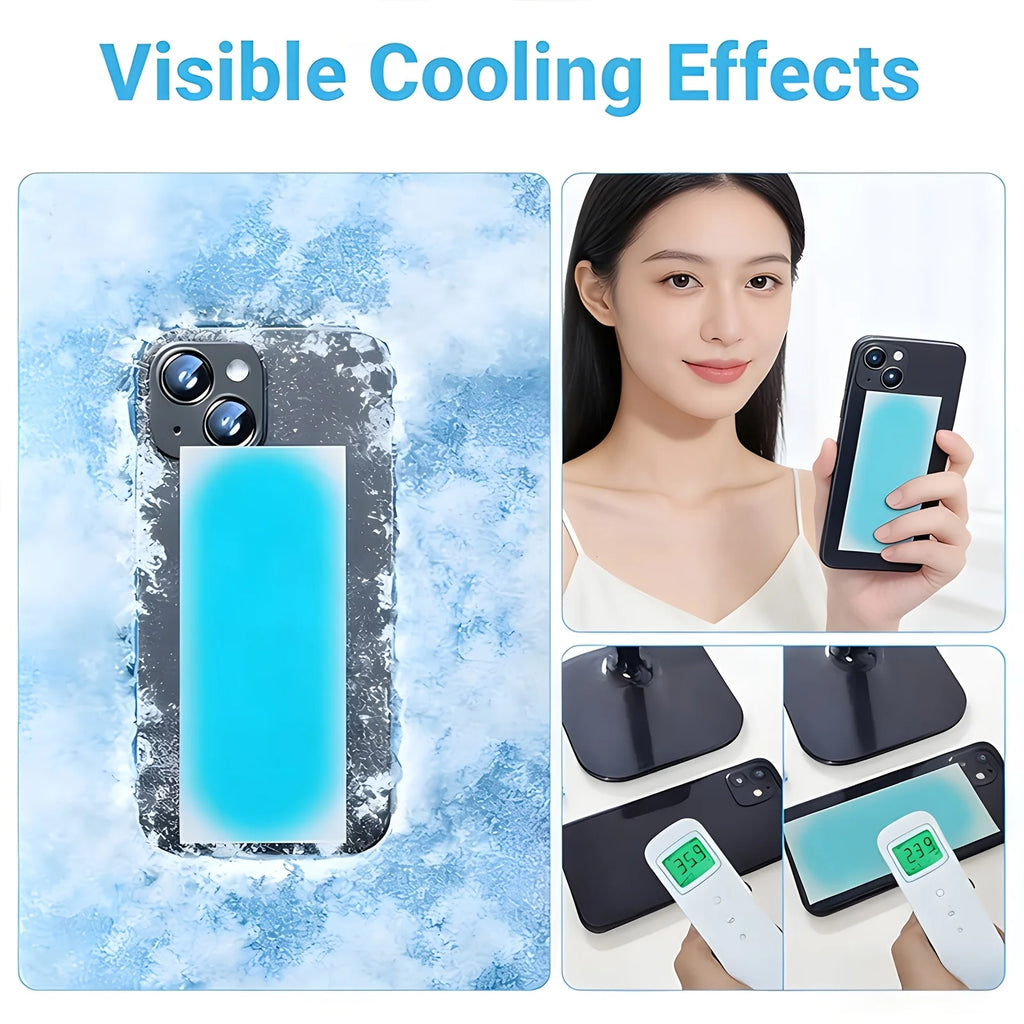 36pcs Cooling Gel Patches – Cuttable Multi-Purpose Cool Pads Cooling Gel Patches Babs
