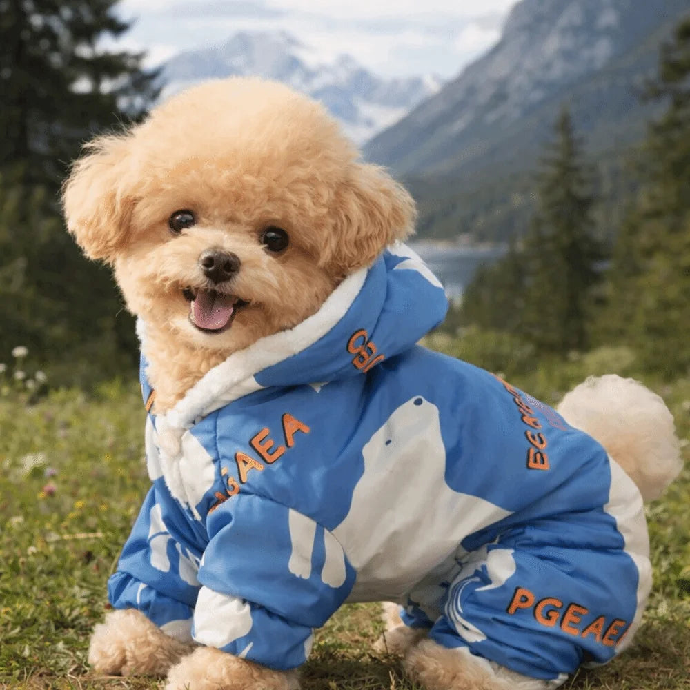 Dog Winter Fleece Jacket – Splash-Proof & Anti-Shedding Coat Dog Winter Jacket Babs