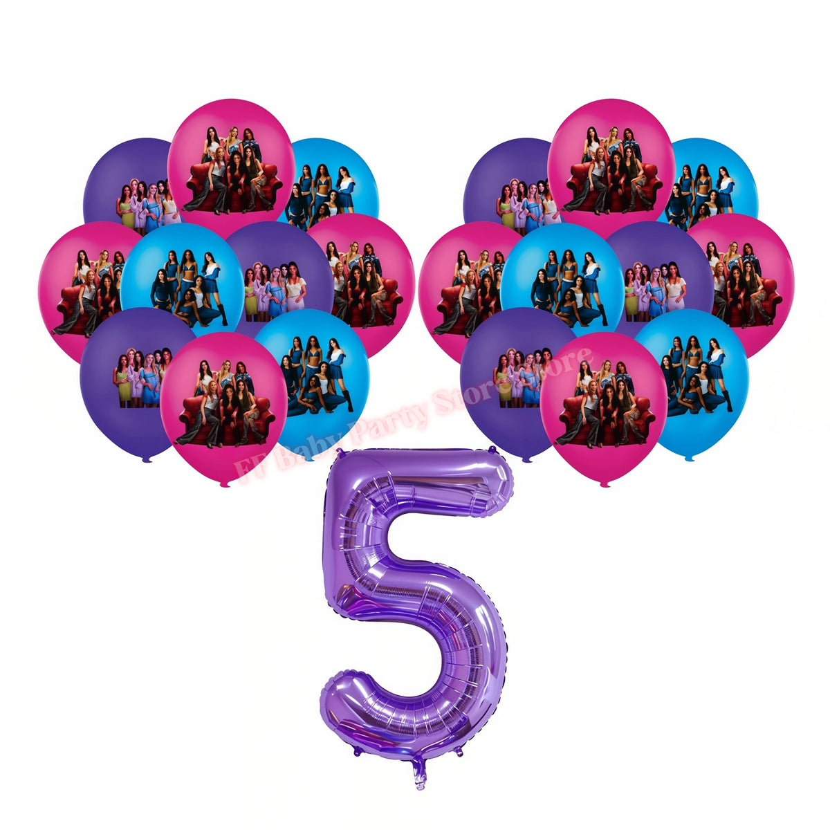 Katseye Kpop Birthday Party Decoration Set – Balloon & Banner