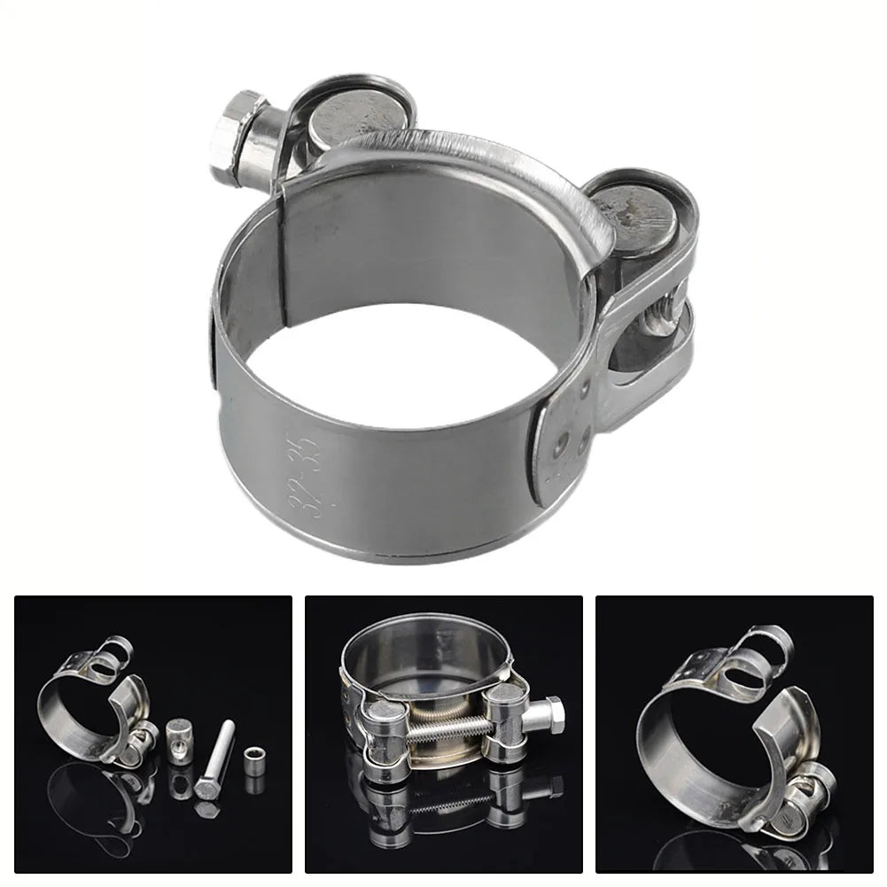 T-Bolt Hose Clamp 304 Stainless Steel Heavy Duty – Multiple Sizes Hose Clamp Babs