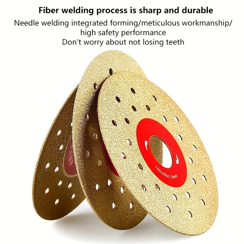 100mm Double-Sided Diamond Grinding Disc – Brazed Saw Blade Diamond Grinding Disc Babs