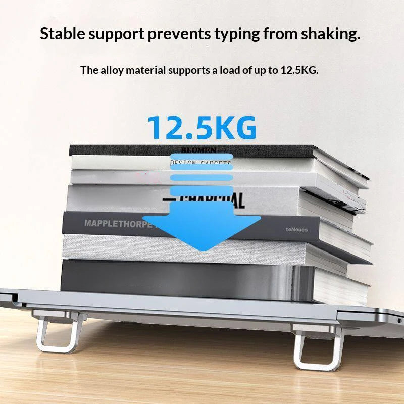 2-Pack Foldable Mini Laptop Stand – Portable Notebook Riser Laptop Stand Babs