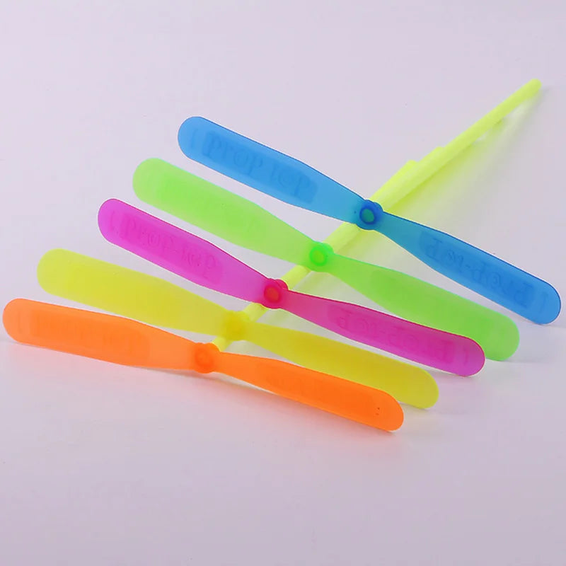 10pcs Mini Flying Copter Propeller Toys – Kids Party Favors Flying Propeller Toy Babs