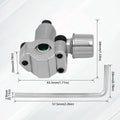 BPV-31 Piercing Valve Kit for 6–10mm Copper Tubes | HVAC Piercing Valve Kit Babs 1pcs