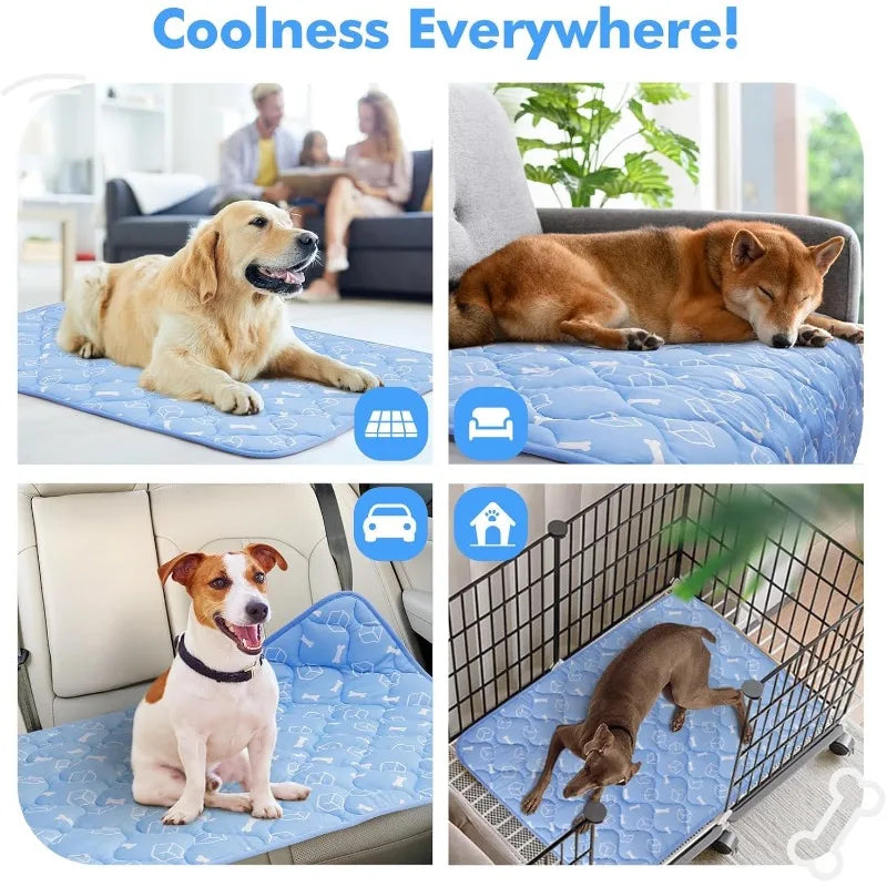 Large Pet Cooling Mat – Gel Pad for Dogs & Cats Pet Cooling Mat Babs