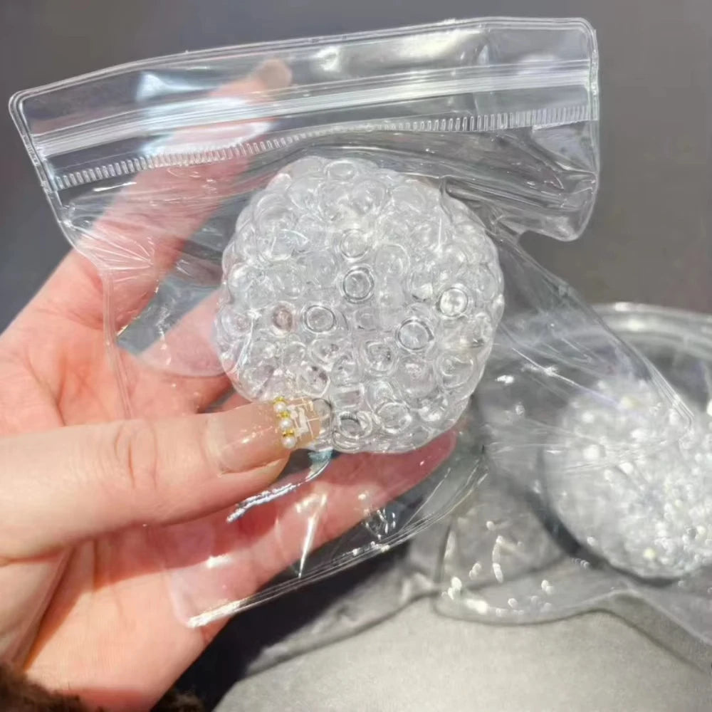 Squishy Ice Bead Squeeze Ball – Soft Sensory Fidget Toy Sensory Squeeze Toy Babs A 1pc