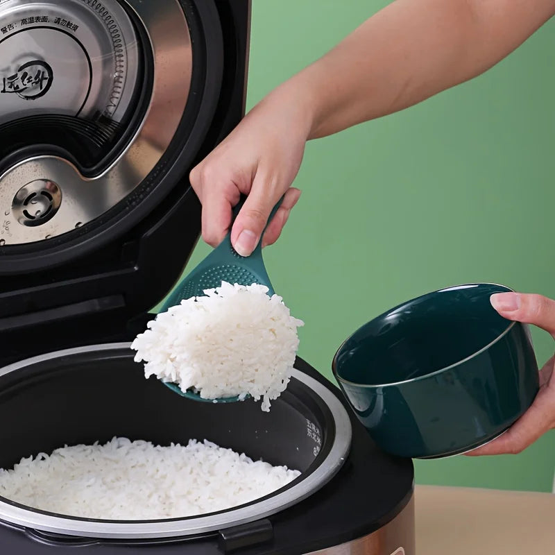 Non-Stick Plastic Rice Shovel Spoon for Rice Cookers Rice Serving Spoon Babs