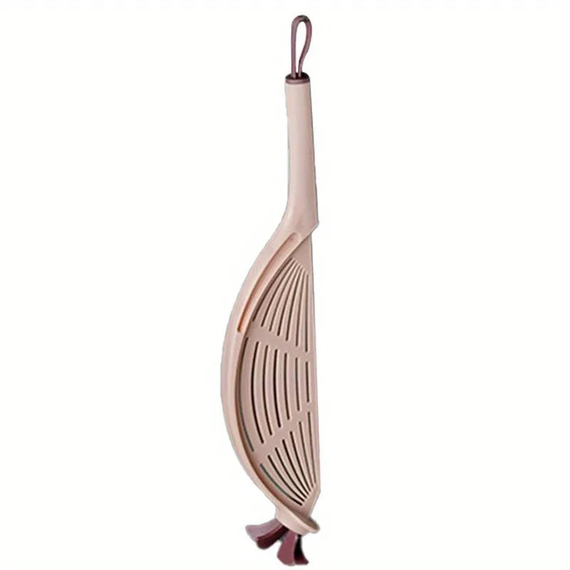 Handheld Pot Strainer with Handle – Rice, Pasta & More Kitchen Strainer Babs