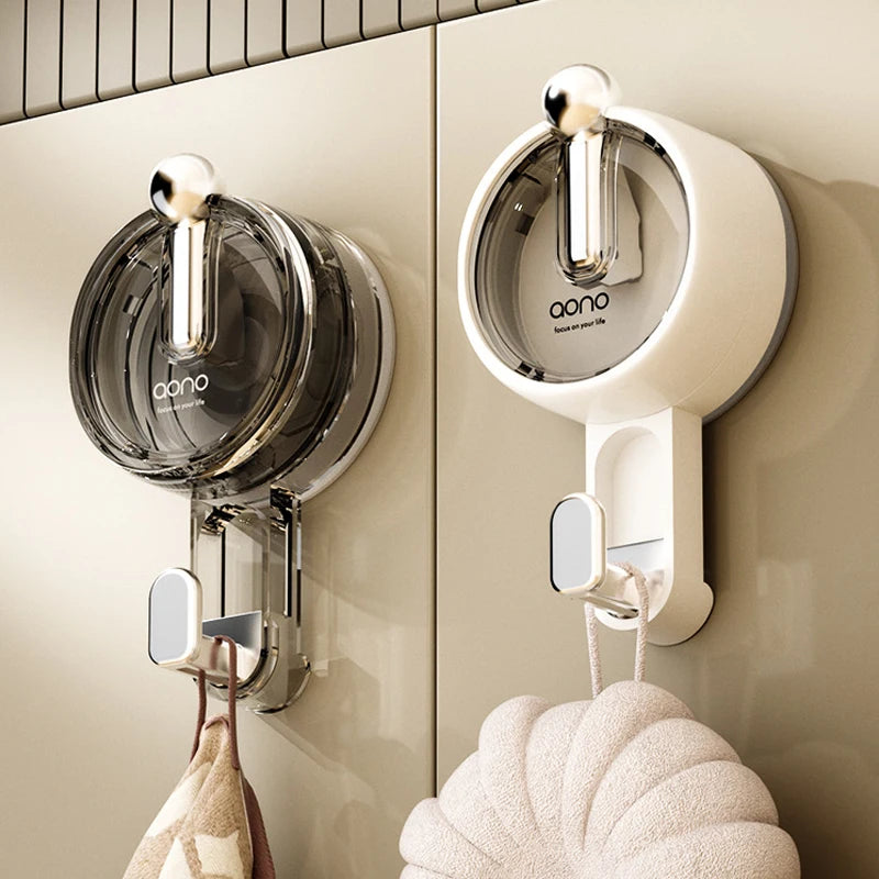 Heavy-Duty Suction Cup Hooks – No-Drill Bathroom Wall Hanger Suction Cup Hook Babs