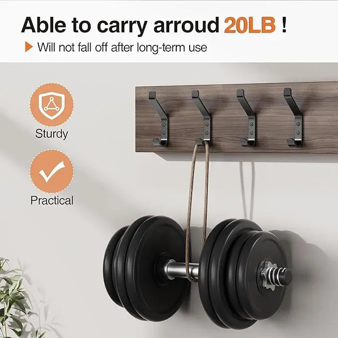 Stainless Steel Wall Hooks – Rust-Resistant Coat & Towel Hook Wall Hooks Babs