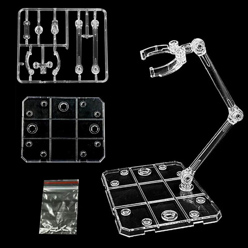 10PCS Gundam Figure Display Stand HG RG SD SHF 1/144 Model Figure Display Stand Babs