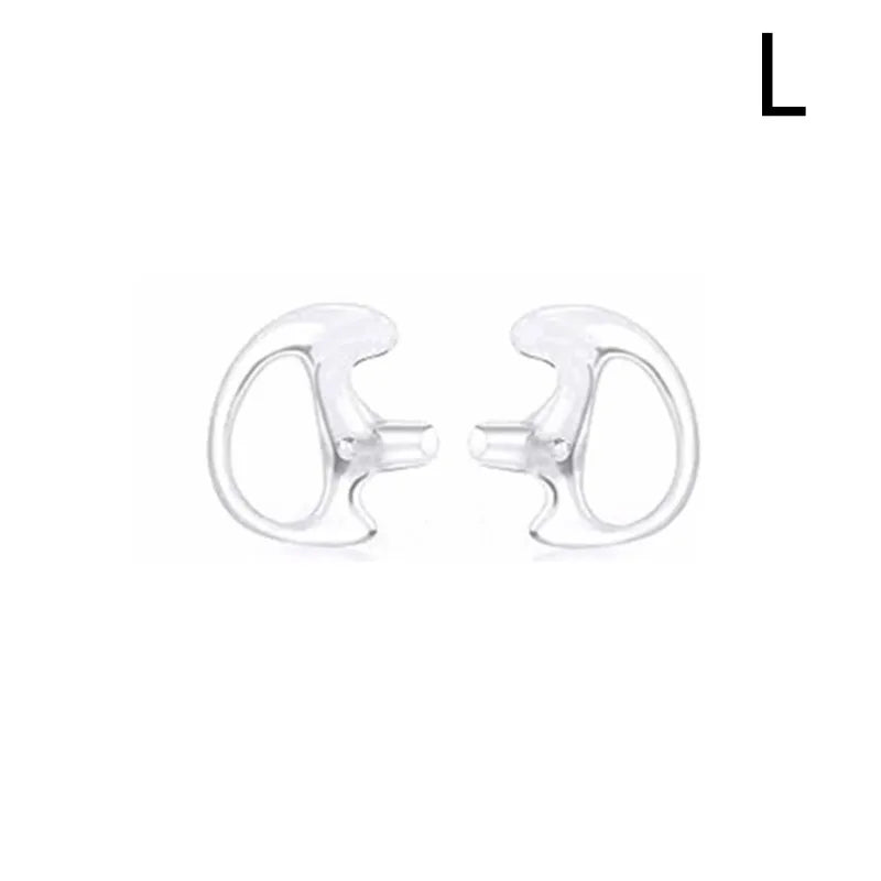 Silicone Earbud Replacement for Walkie Talkie Two Way Radio Earbud Replacement Tips Babs B1 L