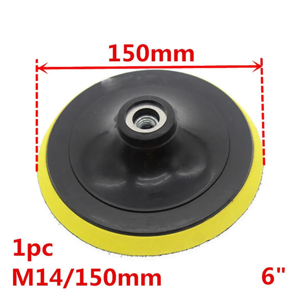 Self Adhesive Sanding Disc & Drill Rod 3"–7" Polishing Pad Sanding Disc Set Babs M14 6inch Disc