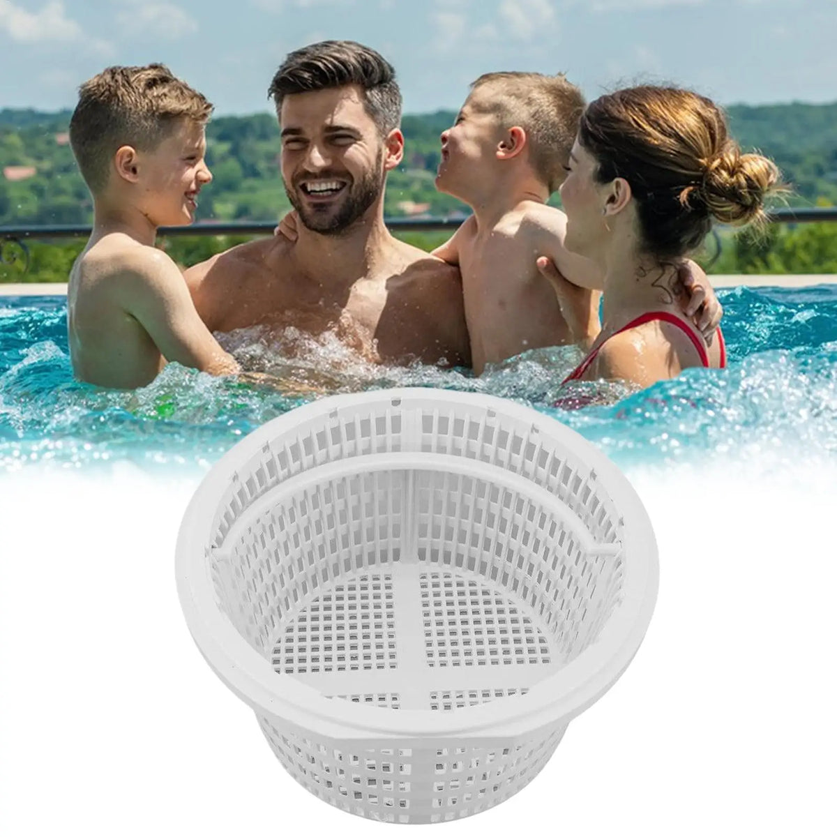 Pool Skimmer Basket Replacement – ABS Leaf Net for Pools & Spas Pool Skimmer Basket Babs