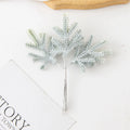 6 Pcs Artificial Frosted Gold Branches for Wedding & Holiday Decor Artificial Decor Branches Babs color4