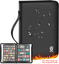 Fireproof Stamp Album 12 Pages – 1300°F Fire-Resistant Book Fireproof Stamp Album Babs black