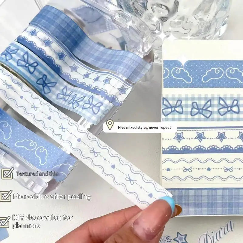 INS Style Washi Tape Set – Journaling, Scrapbooking & DIY Crafts Decorative Washi Tape Babs