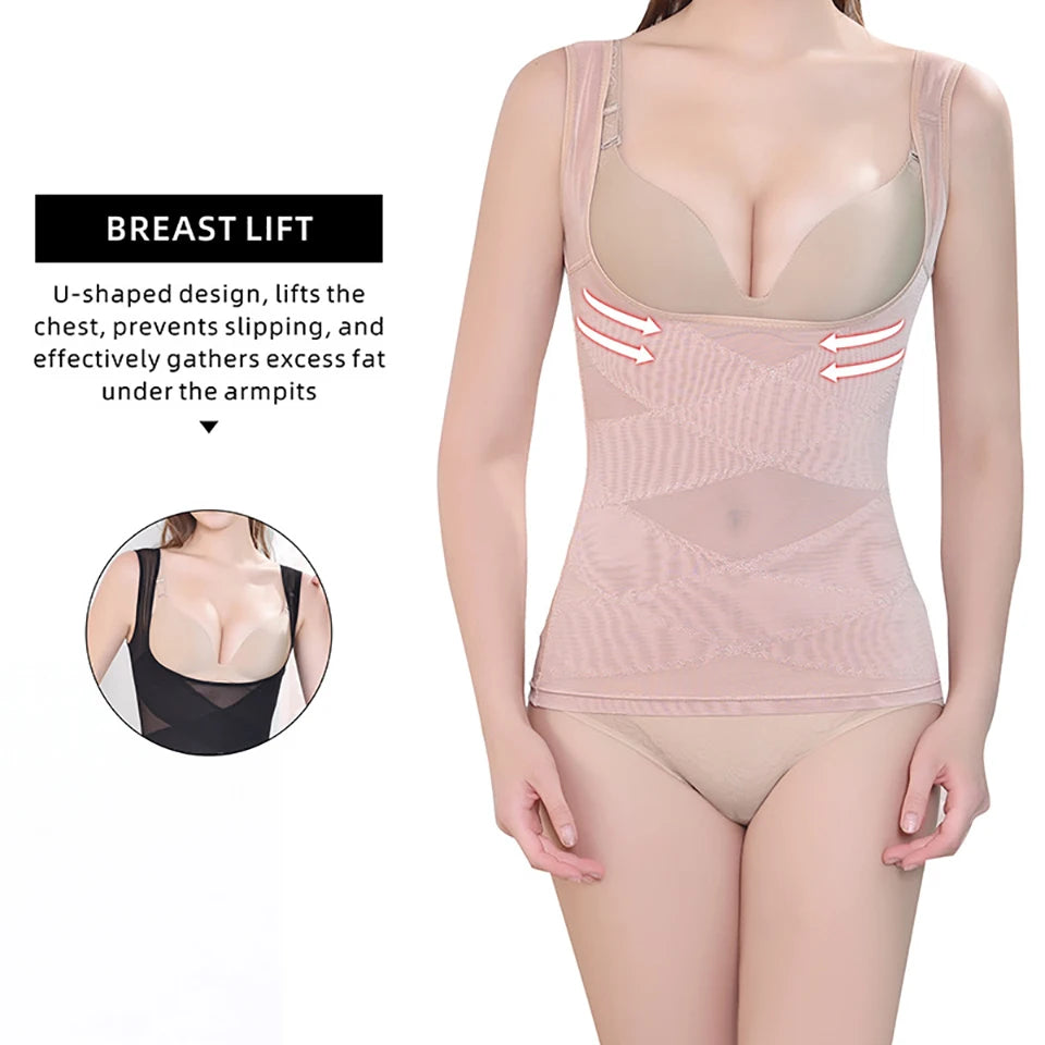 Women's Shapewear Tank Top – Tummy Control Underbust Corset Shapewear Tank Top Babs