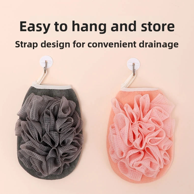 Double-Sided Exfoliating Bath Glove – Body Scrubber & Mitt Exfoliating Bath Glove Babs