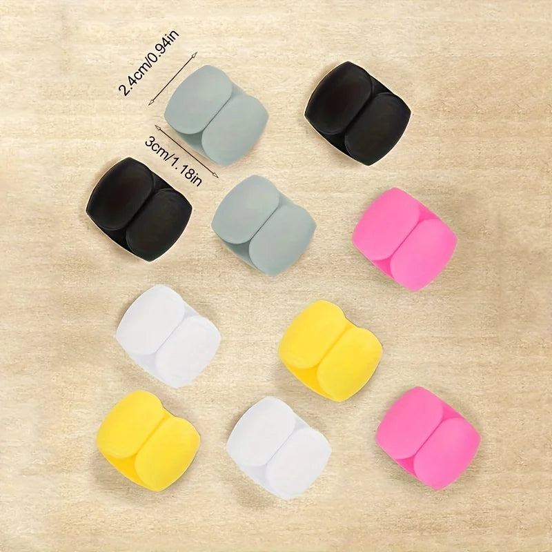10-Pack Cable Organizers – Anti-Tangle Cord Management Clips Cable Organizer Clips Babs