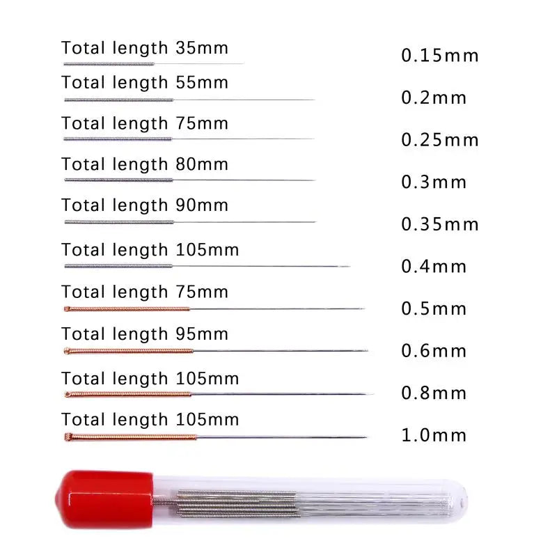 10pcs Nozzle Cleaning Needle Kit – 3D Printer, Stove & Shower Nozzle Cleaning Kit Babs