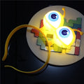 10pcs Alien Eyes LED Flashing Headbands | Rave Glow Party LED Glow Headband Babs yellow