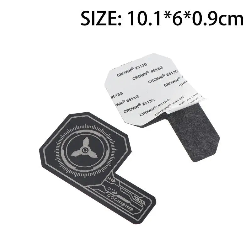 Phone Cooling Heat Sink Stickers – Gaming Radiator 6-in-1 Pack Phone Cooling Sticker Babs