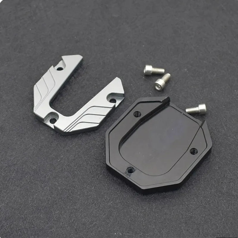 Aluminum Alloy Motorcycle Kickstand Extender Foot Pad Kickstand Extender Pad Babs