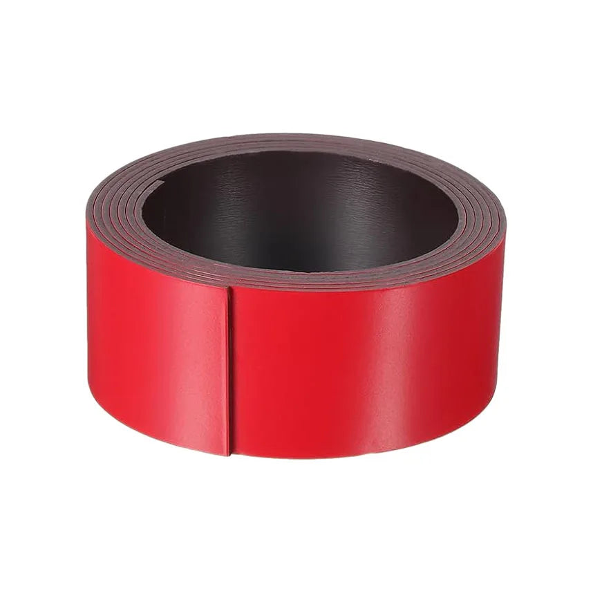 Dry Erase Magnetic Tape – Colored Writable Strips for Classroom Magnetic Label Tape Babs red 10M- (10Rolls)