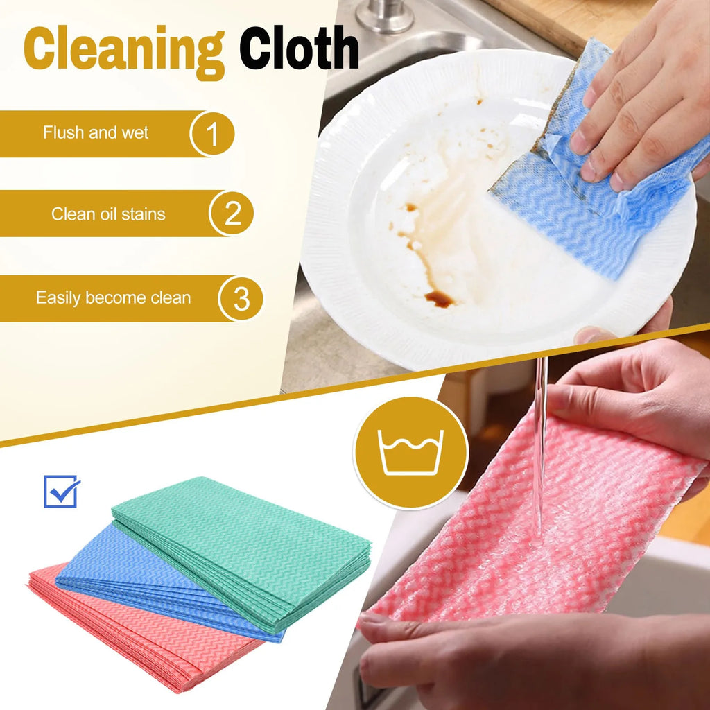 Reusable Cellulose Sponge Cloths – Absorbent Dish Towels Reusable Cleaning Cloth Babs