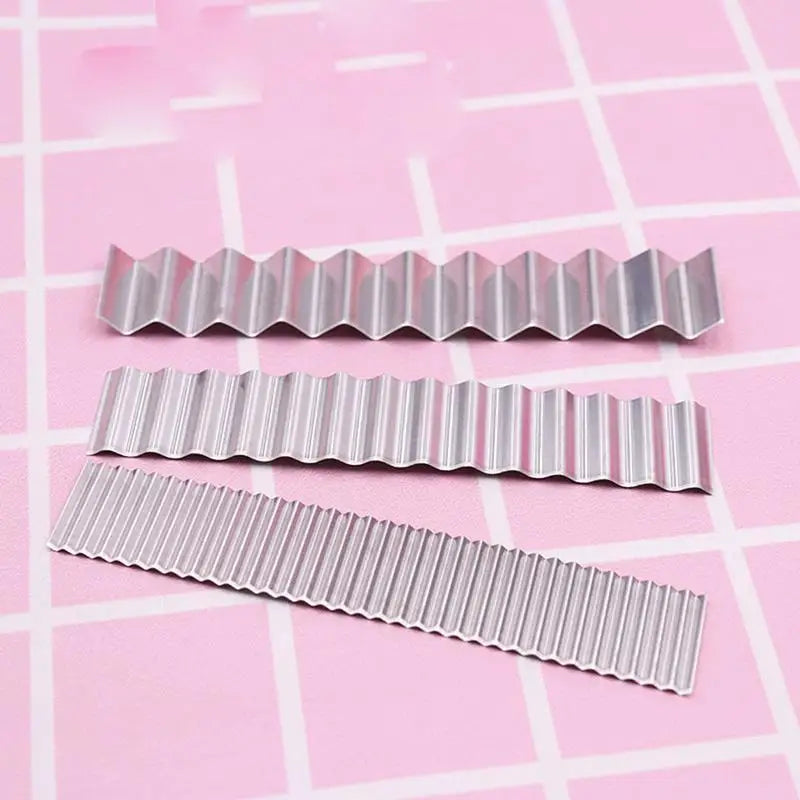 3-Piece Polymer Clay Wave Cutter Set – Stainless Steel Blades Clay Cutting Tools Babs