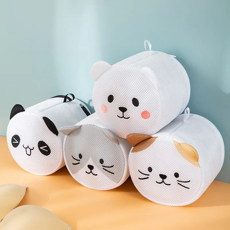 Panda Cartoon Bra Mesh Laundry Bags – Anti-Deformation Wash Bag Mesh Laundry Bag Babs