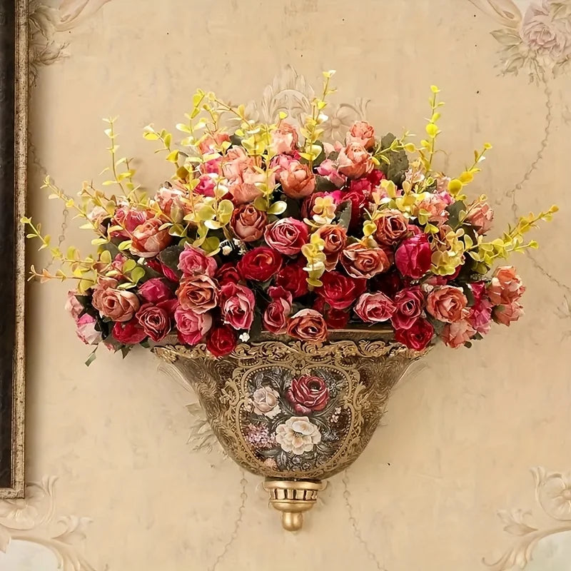 Artificial Silk Roses – Wedding, Home & Festival Decor (1–5 Pcs) Artificial Silk Flowers Babs