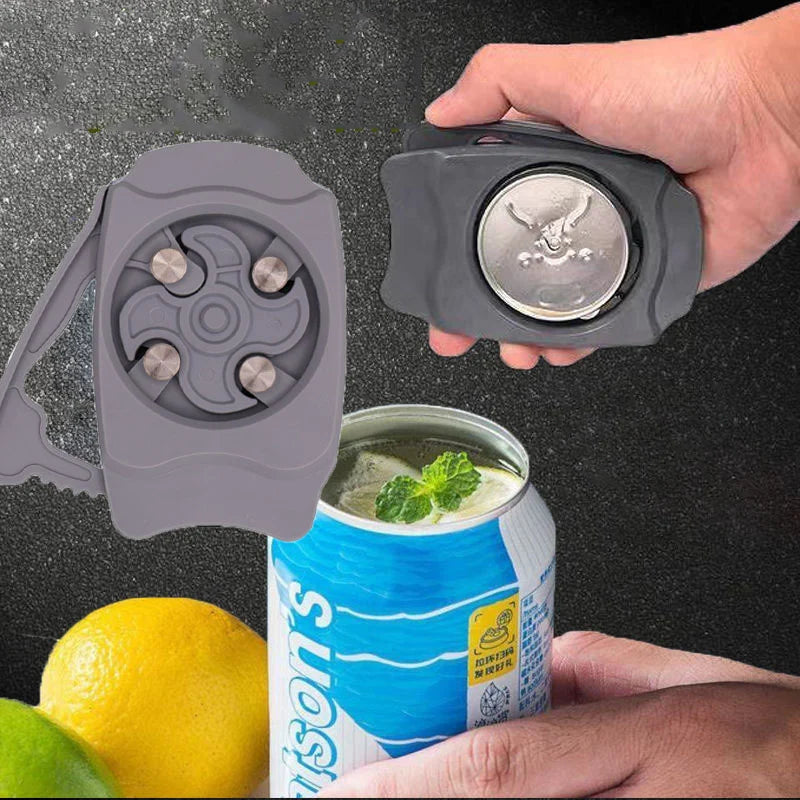 Smooth Edge Safe Can Opener – Portable Camping & Kitchen Tool Can Opener Babs