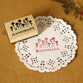 Vintage Square Wood Rubber Stamp – DIY Scrapbooking & Crafts Craft Rubber Stamp Babs B