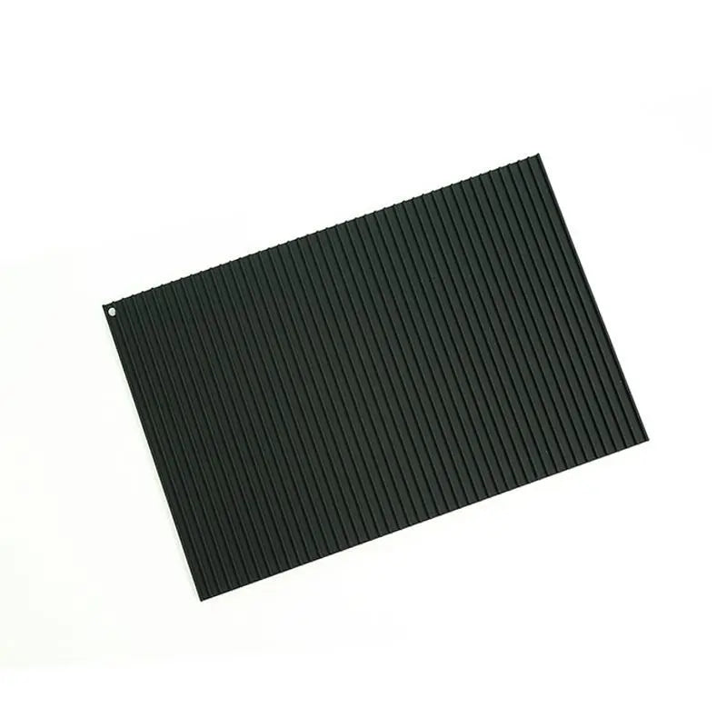 Foldable Silicone Draining Mat – Non-Slip Heat-Resistant Kitchen Pad Silicone Draining Mat Babs B