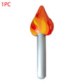Inflatable Torch Props – Medieval Party & Sports Events (1–10 Pcs) Inflatable Party Prop Babs 1PC One Size