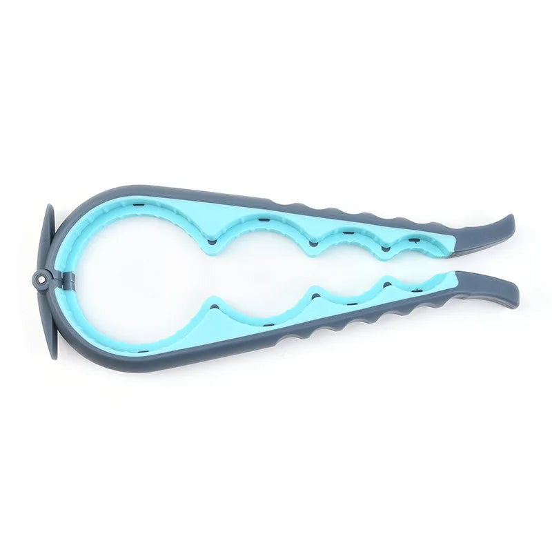 4-in-1 Multifunctional Can & Bottle Opener | Anti-Slip Grip Bottle & Can Opener Babs blue