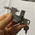Anti-Rust 40mm Rectangular Padlock with 3 Keys – Iron Security Lock Security Padlock Babs 40mm 1pc lock 3pcs key