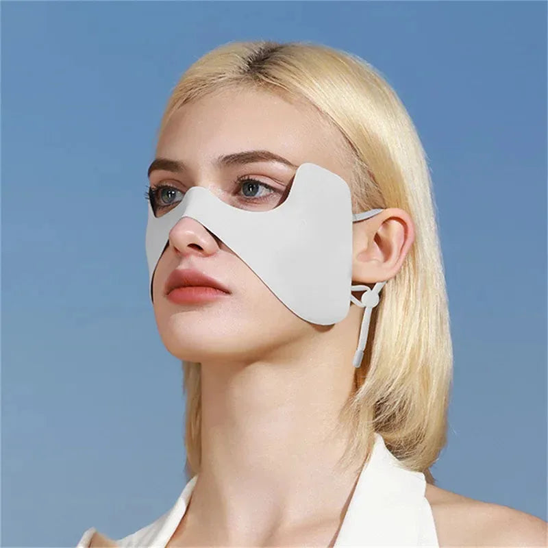 UPF 50+ Ice Silk Cooling Face Mask Gaiter | Sun Protection Sun Protection Gaiter Babs