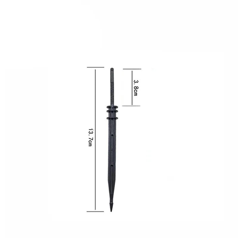 Arrow Drip Emitters – Micro Flow Garden Irrigation Dripper Kit Drip Irrigation Emitter Babs Straight-Black 30PCS