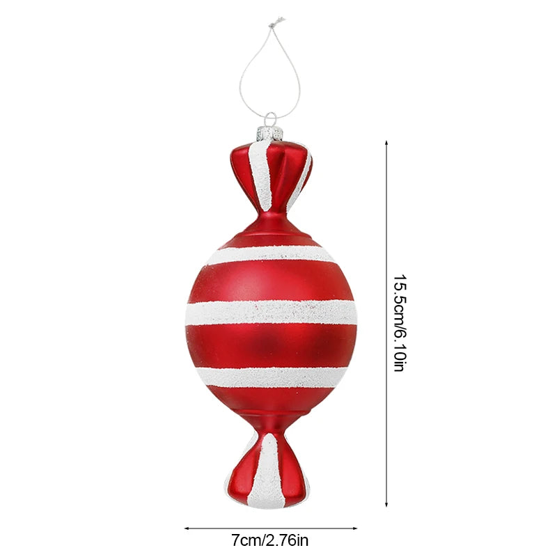 Christmas Lollipop Candy Cane Tree Hanging Ornaments 2024 Christmas Tree Ornament Babs F