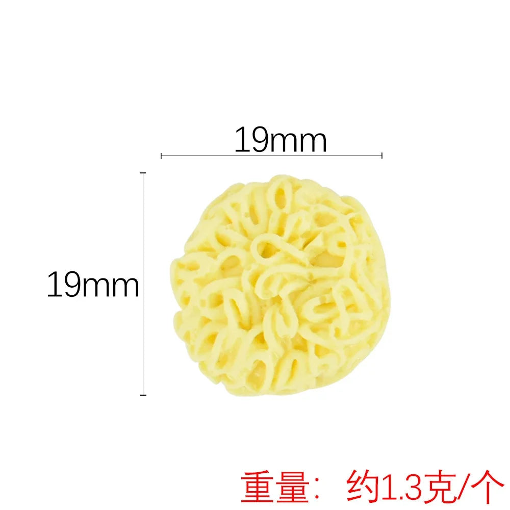 10pcs Miniature Ramen Noodle Models – Realistic Kitchen Decor Miniature Food Toys Babs