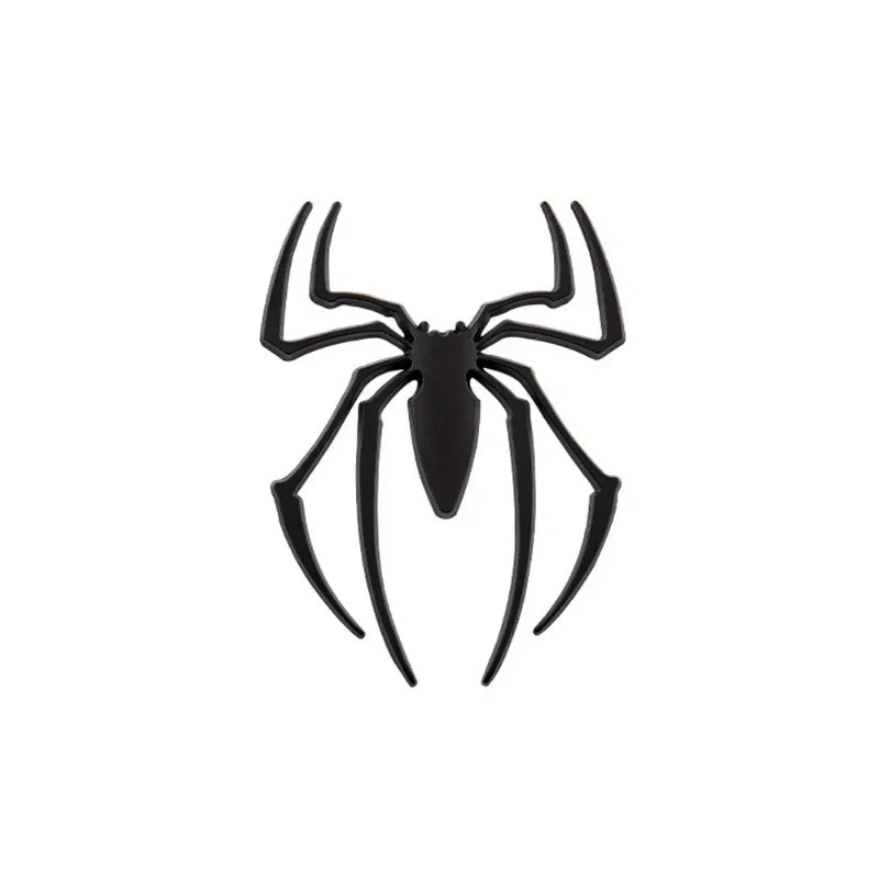 3D Metal Spider Chrome Car Badge Emblem Decal Sticker Car Emblem Decal Babs