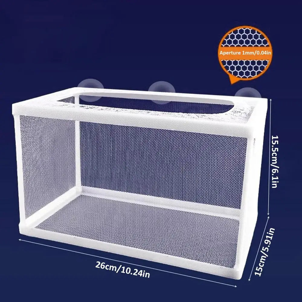 Fish Breeder Box – Aquarium Fry Hatchery & Isolation Net Aquarium Breeder Box Babs large