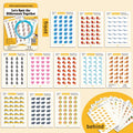 Find the Differences Reusable Erasable Kids Focus Game Cards Educational Game Cards Babs intermediate